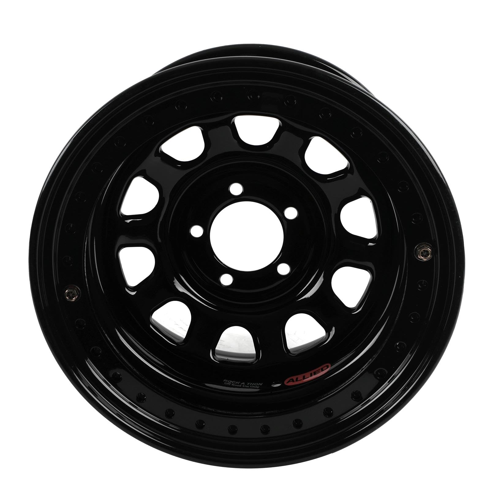 Amazon.com: Raceline RT51 Daytona Gloss Black Wheel with Glossy